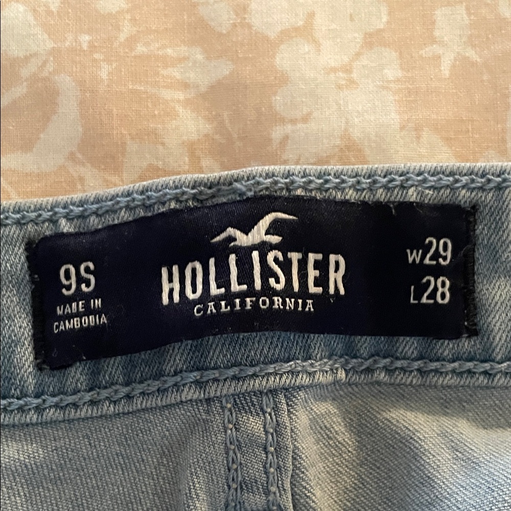 Hollister Denim Jeans in Light Blue